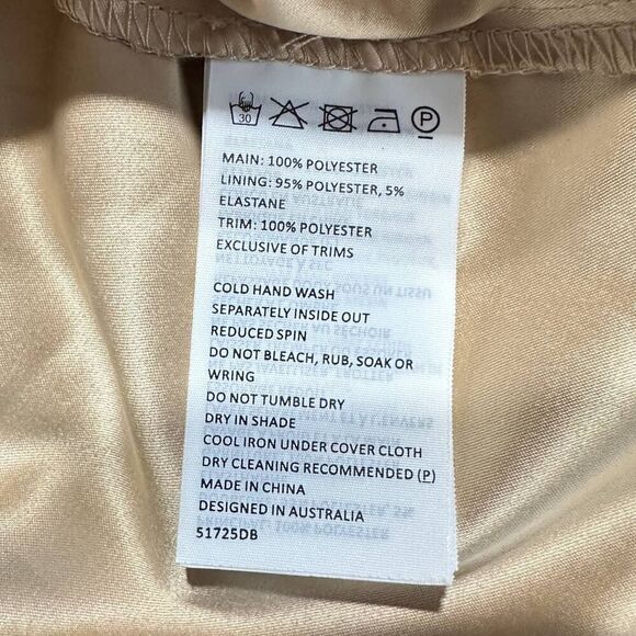 Bardot Eve Lace Sheath Midi Dress Dark Green Women's Size 4/XS - Picture 6 of 7